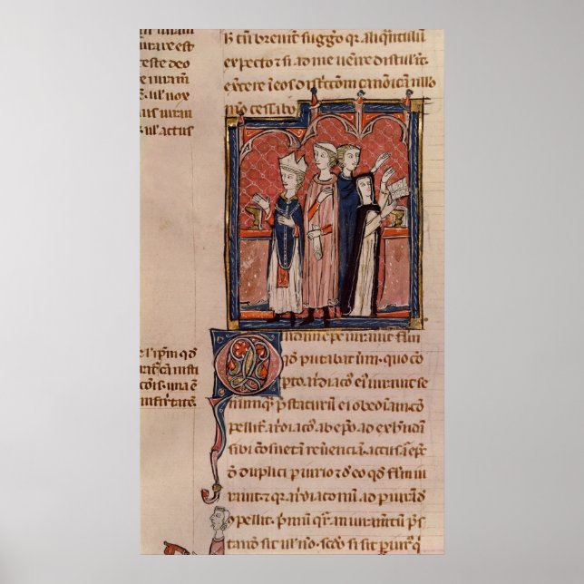 En nunna som tar hennes vingar och vikt poster (Framsidan)