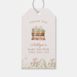 En ny berättelse börjar Baby shower presentkort Presentetikett