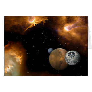 En ny början hälsningskort