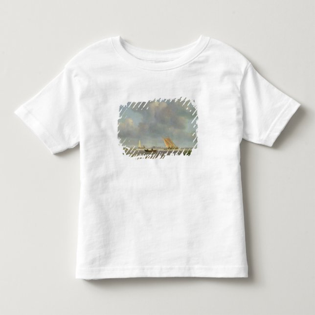 En ny bris på Elben, c.1830 T Shirt (Framsida)