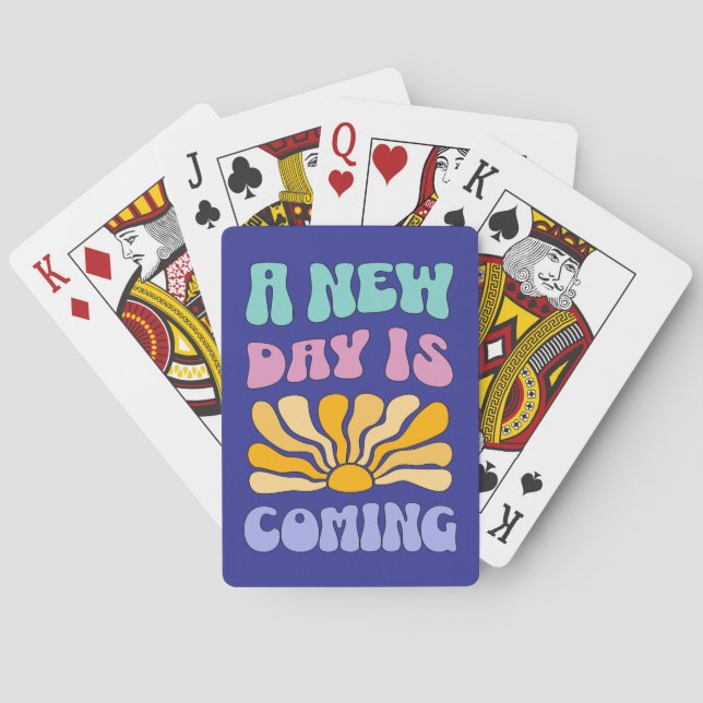 En Ny Dag Kommer Casinokort (Baksidan)