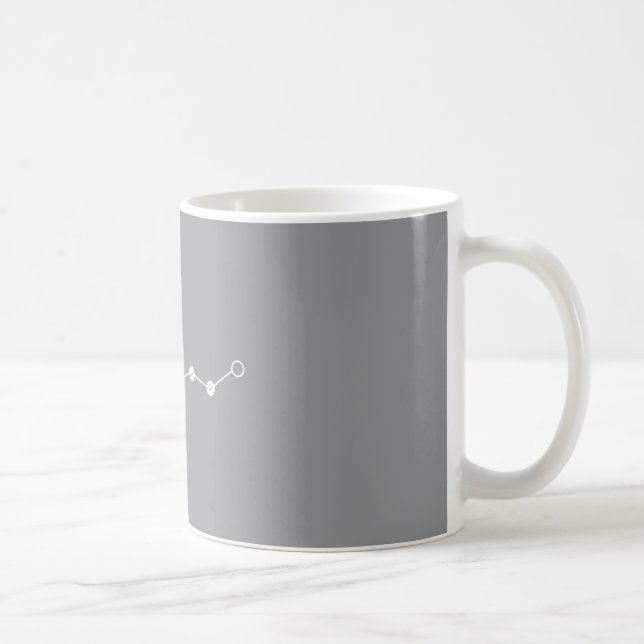 En Ny Dag Nya Steg Modern Kaffemugg (Höger)