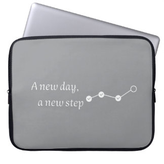 En Ny Dag Nya Steg Modern Laptopfodral Laptop Fodral
