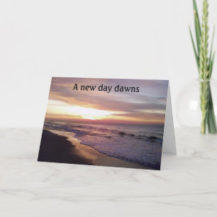 EN NY DAY DAWNS=SYMPATYKORT KORT
