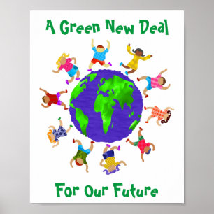 En ny Grönt för vår framtid Poster