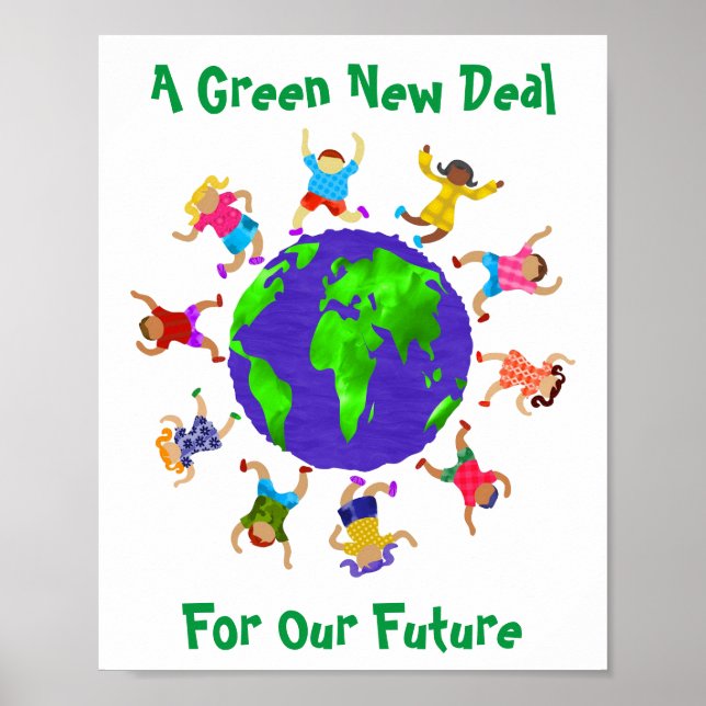 En ny Grönt för vår framtid Poster (Framsidan)