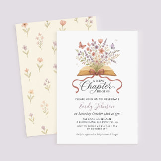 En ny inbjudan till Wildblomma Baby Shower enligt