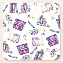 En ny kapitel dusch, boktematiserad pappersunderlä