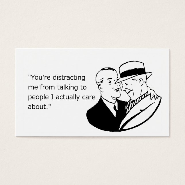 En ny konversationspartner visitkort (Framsidan)