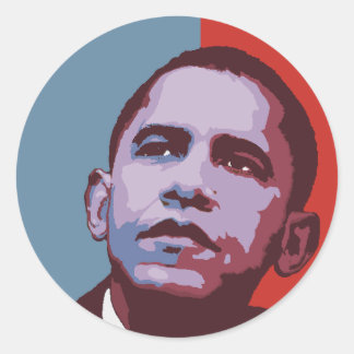 En ny majoritet - Obamas politiska fästning Runt Klistermärke