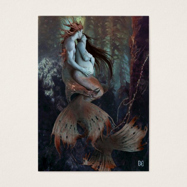 En ny Märkre för inledande gåva Visitkort (Framsidan)