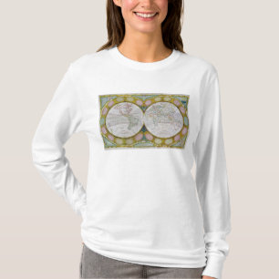 En ny och korrekt karta av världen, 1770-97 t-shirt