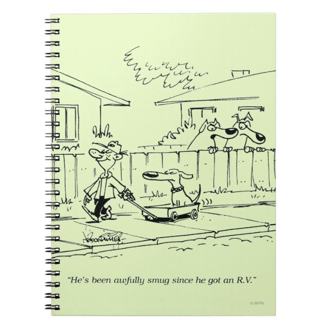 En ny ritt anteckningsbok med spiral (Framsidan)