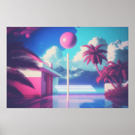 En ny våg av nostalgia: en Vaporwave-resa Poster