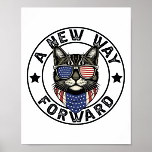 En ny väg framåt Kamala Harris 2024 Barnsoldat Poster