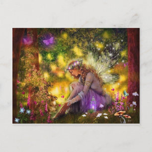 En ny Vänskap Fairy Vykort