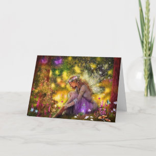 En ny Vänskap Fantasy Fairy Kort