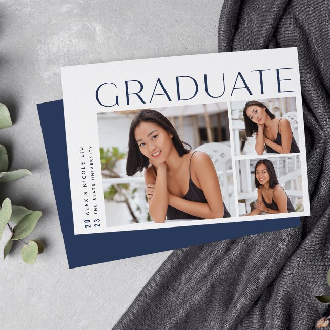 En ny Vinkel | Tre foto Collage Studenten Meddelande (Skapare uppladdad)