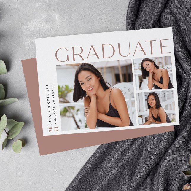 En ny Vinkel | Tre foto Collage Studenten Meddelande (Skapare uppladdad)