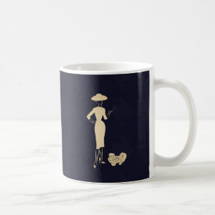 En ny Vintage 1950-talets Mode Kaffemugg