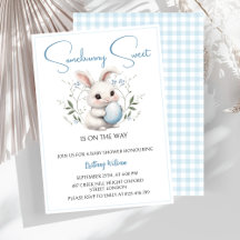 En nybörjare är på Way Påsk Baby Shower