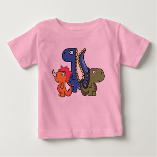 En nyckfull dinosaurvän, gulligt och adorable. t-shirt