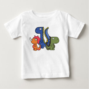 En nyckfull dinosaurvän, gulligt och adorable. tröja