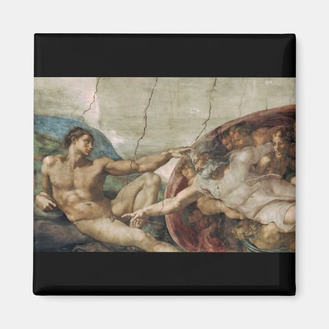 En Nyfiken Gud Magnet (Framsidan)