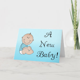 En Nyfödd bebis! Meddelande