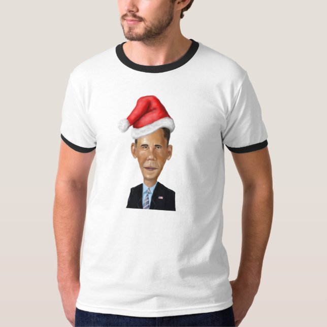 En Obama jul Tröja (Framsida)
