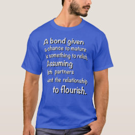 En obligation med en chans till mässan t shirt