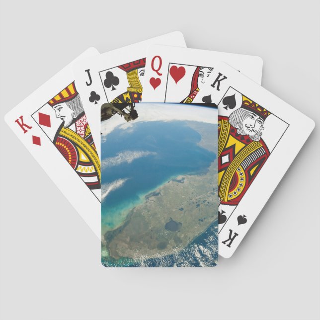 En Oblique Florida, i sydöstra Kusten Casinokort (Baksidan)