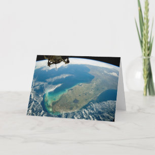En Oblique Florida, i sydöstra Kusten Kort