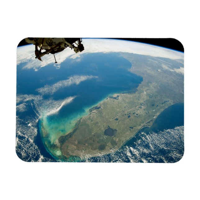En Oblique Florida, i sydöstra Kusten Magnet (Horisontell)