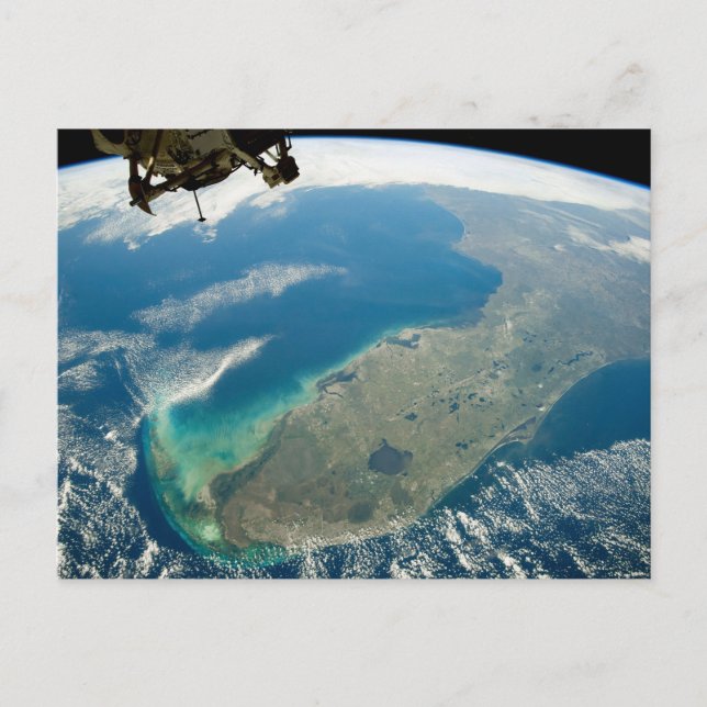 En Oblique Florida, i sydöstra Kusten Vykort (Framsida)