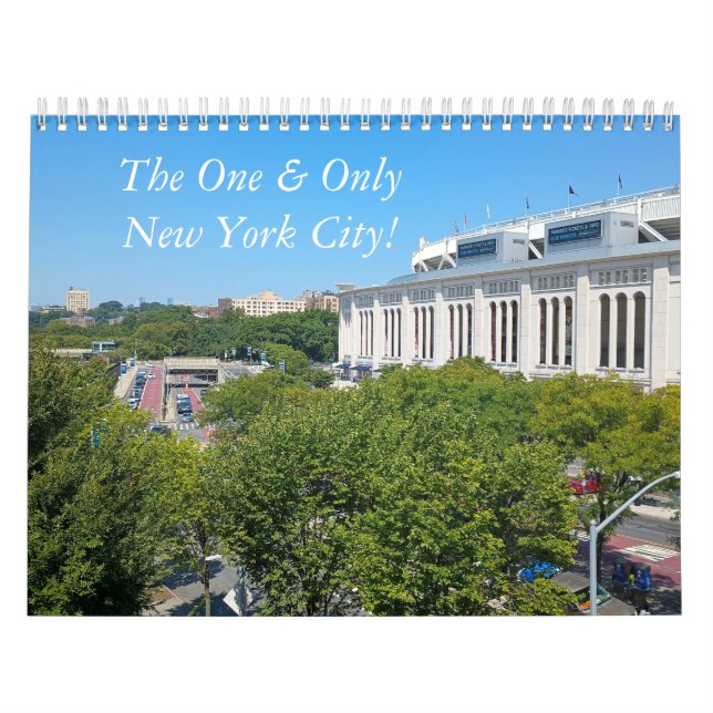 En och endast NYC-väggkalender Kalender (Omslag)