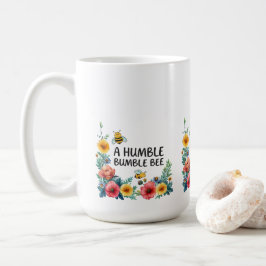En ödmjuk humla kaffemugg