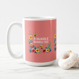En ödmjuk humla kaffemugg