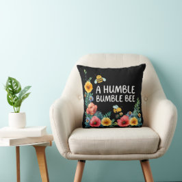 En ödmjuk humla kudde