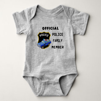 En Officiell-polisfamilj T Shirt