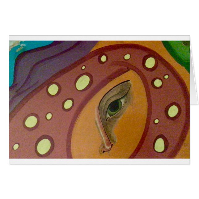 En Öga för Sak! Hälsningskort (Framsidan Horizontal)