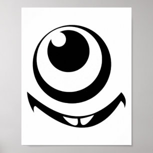 En Öga-monster Costume Easy Costume Ideas Hallowed Poster