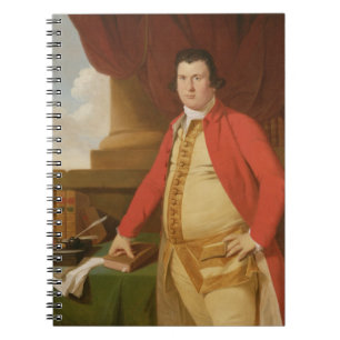 En okänd man, c.1764-69 (olja på duk) anteckningsbok