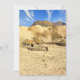 En ökenoasis julkort