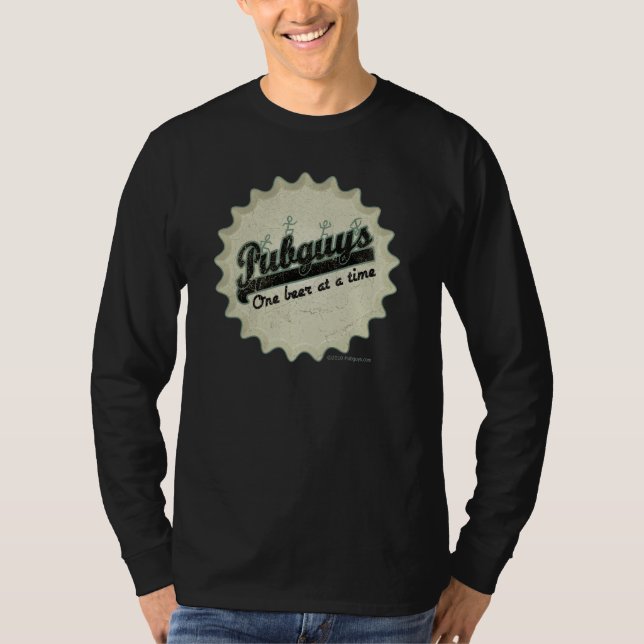 En öl i sänder t-shirt (Framsida)