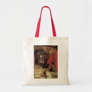 En Oleander av Alma Tadema, Vintage Flowers Tygkasse