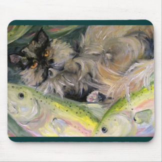 En olik sort av himmel musmatta