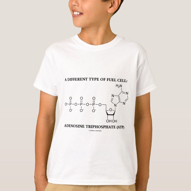 En olik typ av tankar cellen (ATP) Tee Shirt (Framsida)