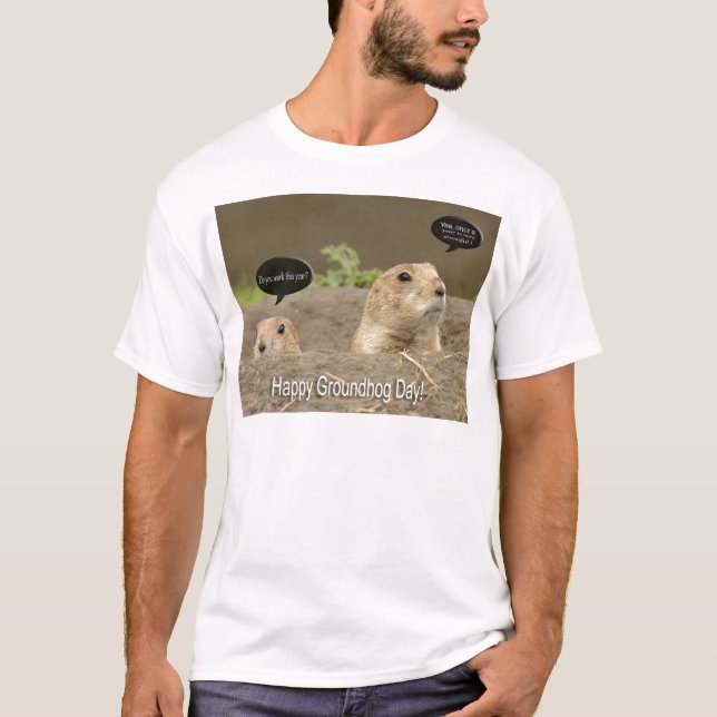 En om året, Groundhog dag T-shirt (Framsida)