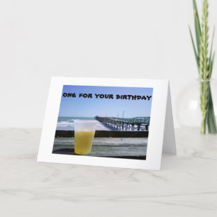 EN ÖR PÅ PIREN..EN TILL DIN BIRTHDAY! KORT